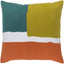 Surya Harvey HV-004 Burnt Orange Mustard 20"H x 20"W Pillow Kit