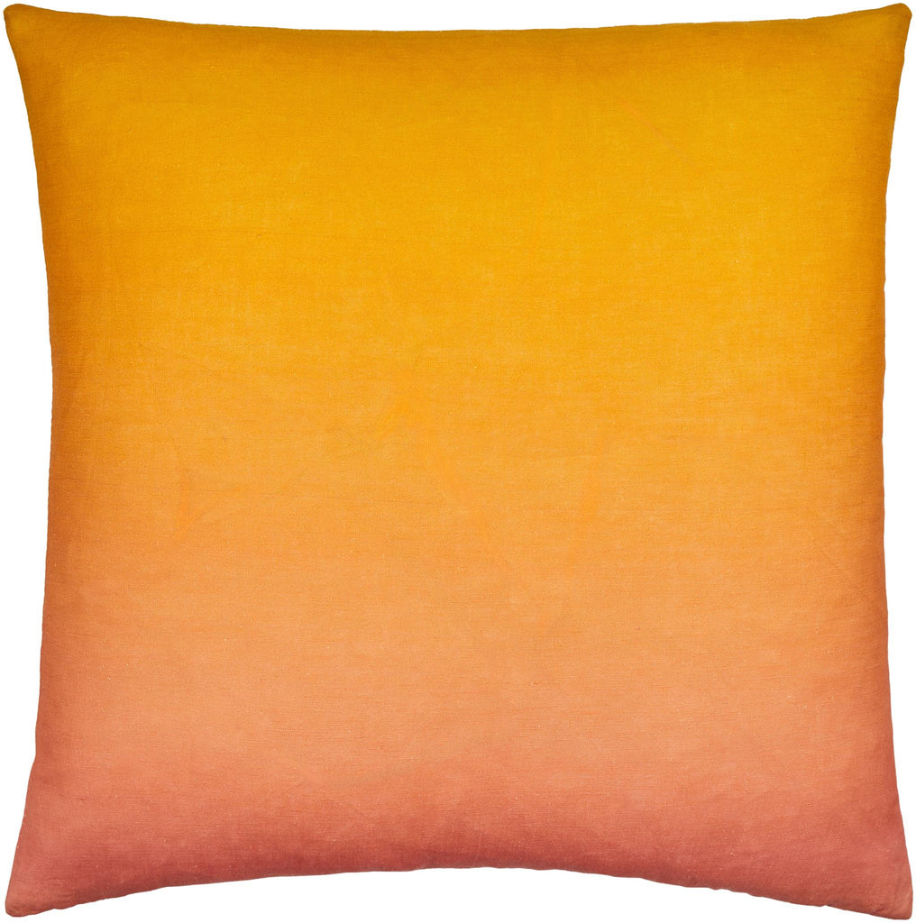 Surya Hyrum HYR-005 Burnt Orange Coral 18"H x 18"W Pillow Kit