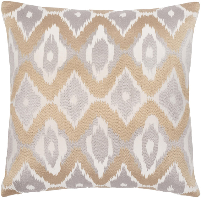 Surya Ikat Luxe IKL-002 22"H x 22"W Pillow Kit