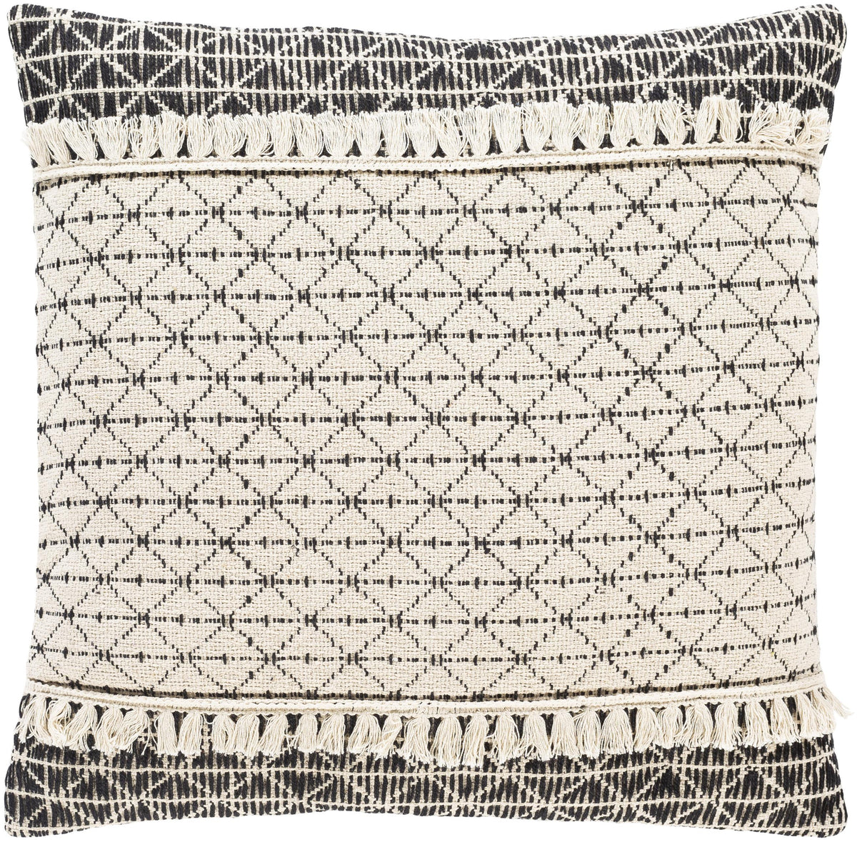 Surya Justine JTI-001 22"H x 22"W Pillow Kit