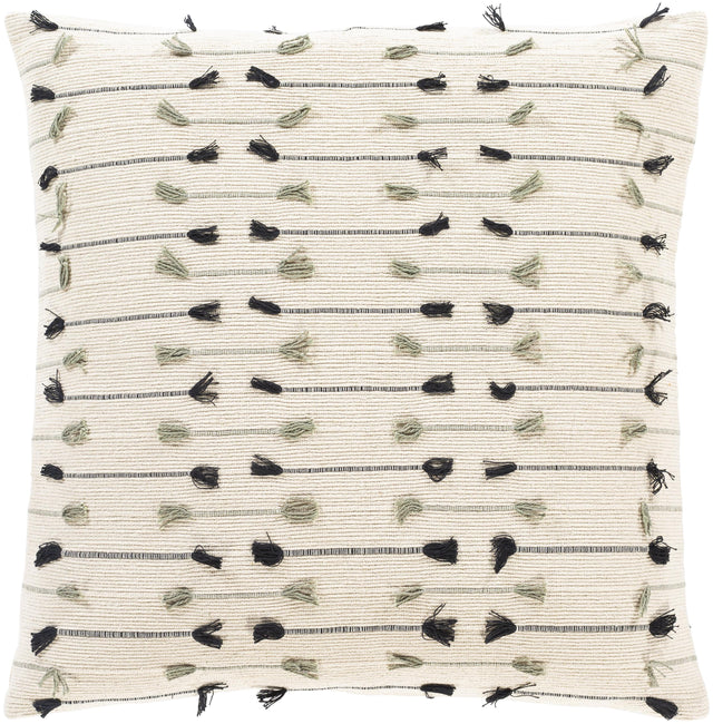 Surya Justine JTI-003 22"H x 22"W Pillow Kit