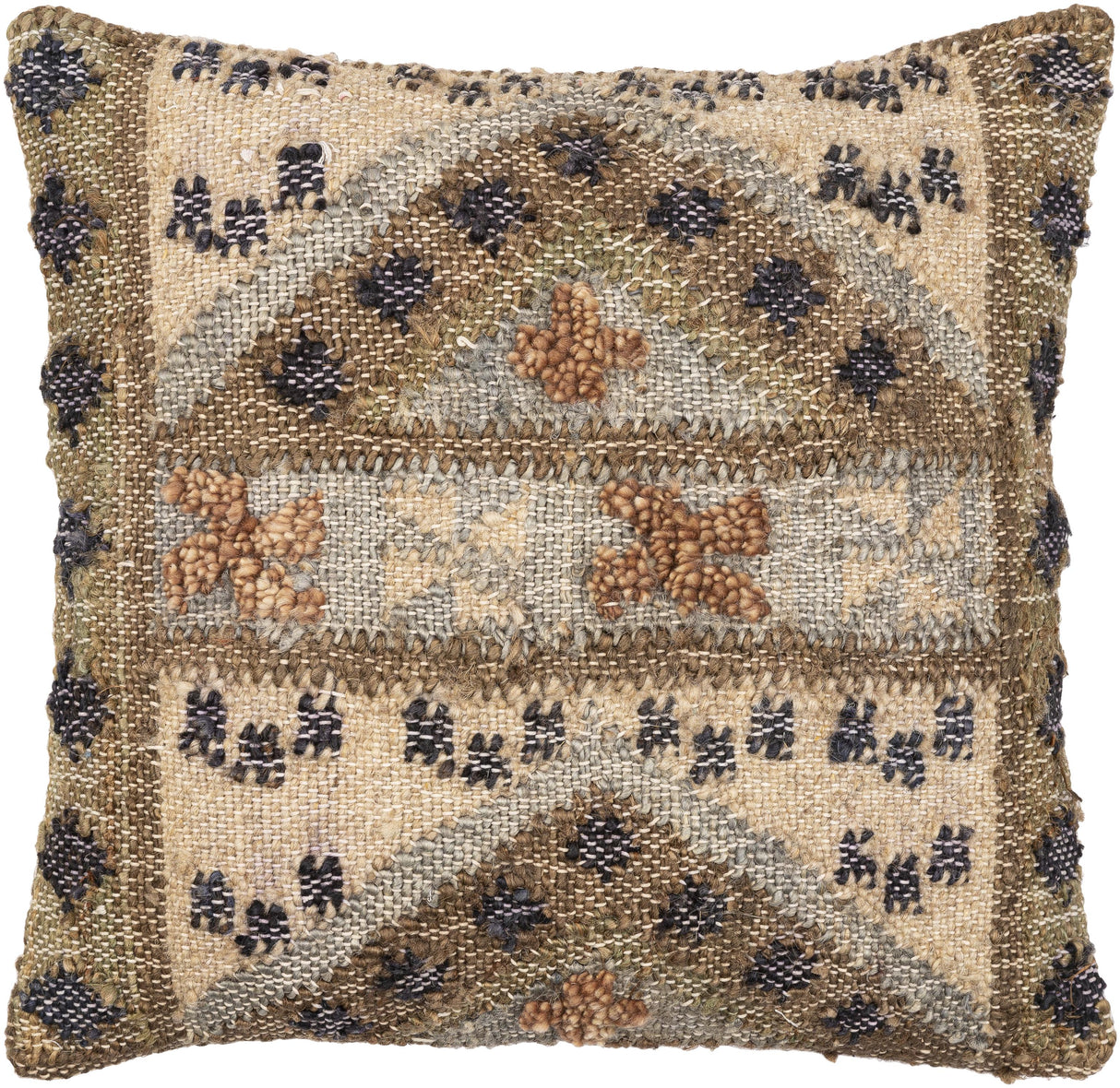 Surya Luanda LAU-004 22"H x 22"W Pillow Kit