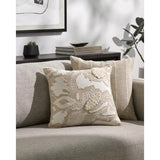Surya Maricopa MCP-003 Beige Cream 18"H x 18"W Pillow Kit
