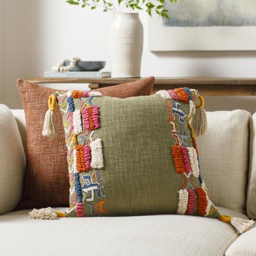 Surya Mystic MYC-002 18"H x 18"W Pillow Kit