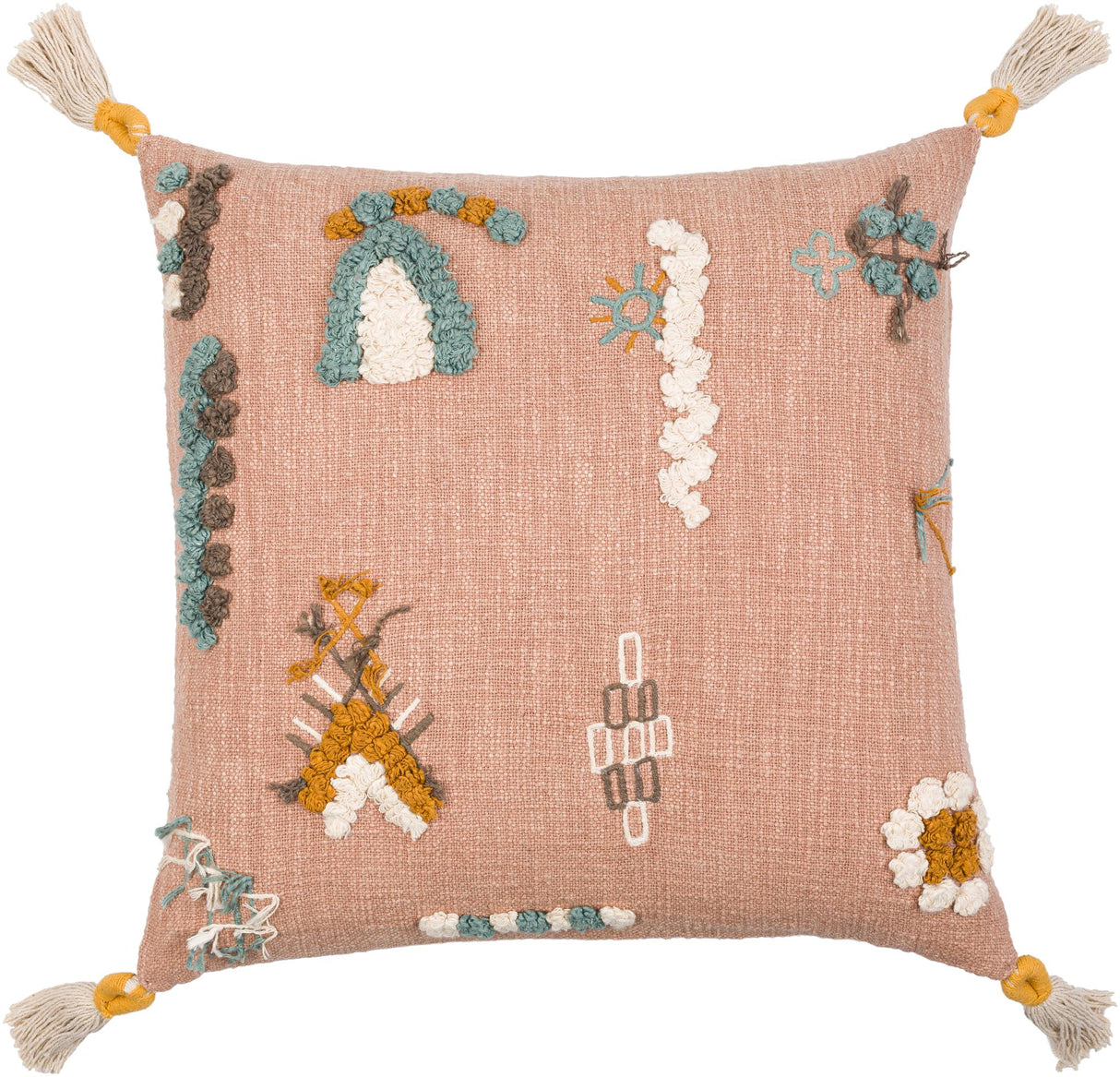 Surya Mystic MYC-003 18"H x 18"W Pillow Kit