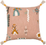 Surya Mystic MYC-003 18"H x 18"W Pillow Kit
