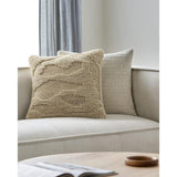 Surya Sand Dunes SDU-002 Beige 20"H x 20"W Pillow Kit