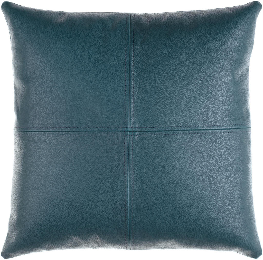 Surya Sheffield SFD-003 Deep Teal Medium Gray 20"H x 20"W Pillow Kit