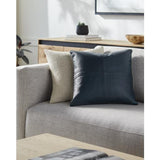 Surya Sheffield SFD-003 Deep Teal Medium Gray 20"H x 20"W Pillow Kit
