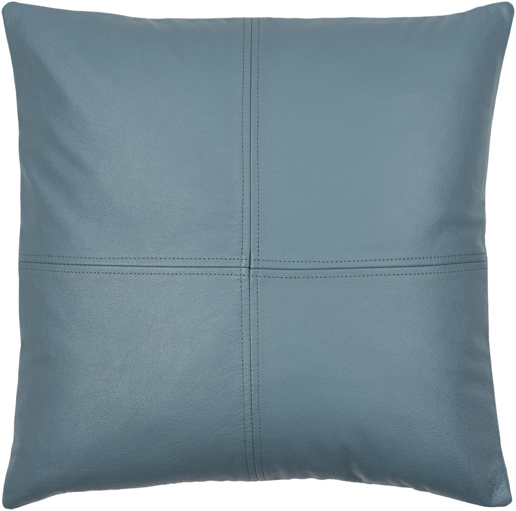 Surya Sheffield SFD-005 Charcoal Denim 20"H x 20"W Pillow Kit