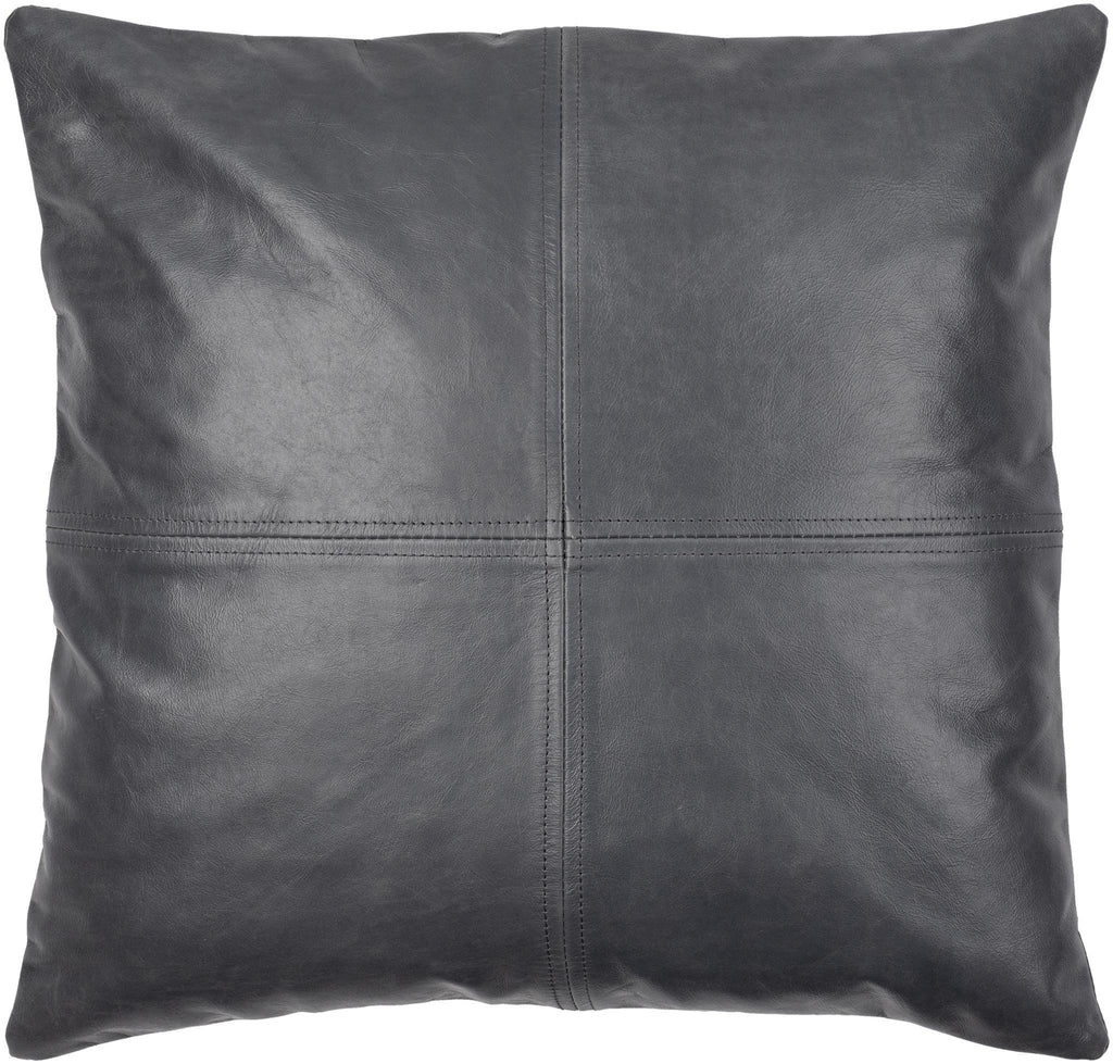 Surya Sheffield SFD-007 Charcoal Gray 20"H x 20"W Pillow Kit