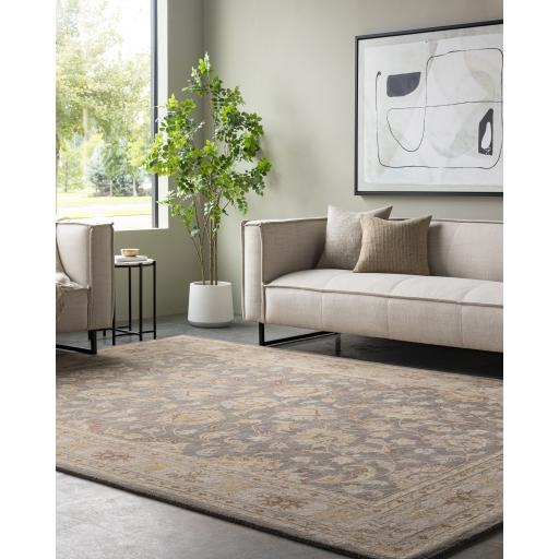 Surya Solid Luxe HH-037 22"H x 22"W Pillow Kit