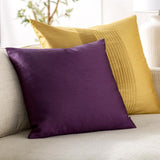 Surya Solid Luxe HH-039 22"H x 22"W Pillow Kit