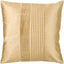 Surya Solid Pleated HH-022 22"H x 22"W Pillow Kit