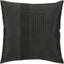 Surya Solid Pleated HH-027 18"H x 18"W Pillow Kit