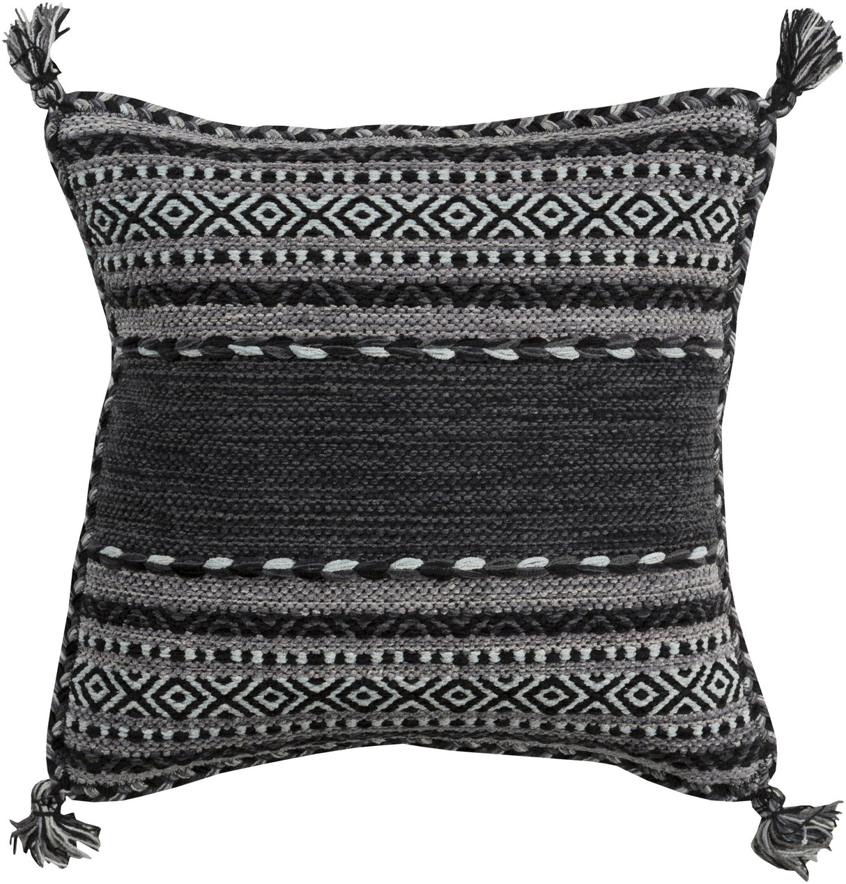 Surya Trenza TZ-001 22"H x 22"W Pillow Kit