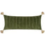 Surya Velvet Kantha VKH-002 13"H x 36"W Pillow Kit