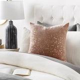 Surya Velvet Sparkle VSP-001 18"H x 18"W Pillow Kit