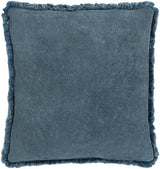Surya Washed Cotton Velvet WCV-002 18"H x 18"W Pillow Kit