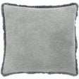 Surya Washed Cotton Velvet WCV-003 22"H x 22"W Pillow Kit
