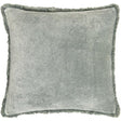 Surya Washed Cotton Velvet WCV-005 20"H x 20"W Pillow Kit