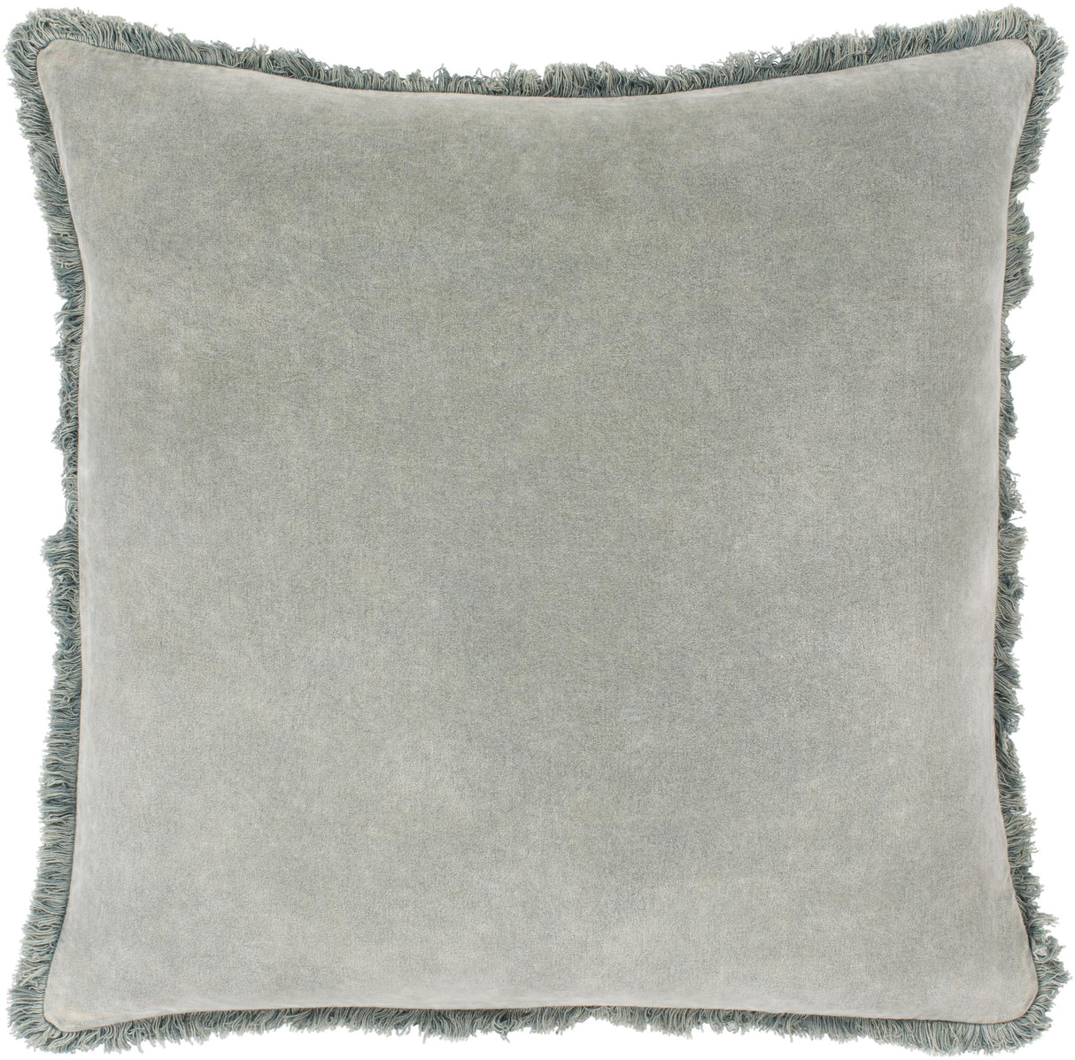Surya Washed Cotton Velvet WCV-005 20"H x 20"W Pillow Kit