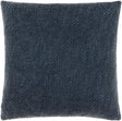 Surya Washed Texture WTE-002 Deep Teal 18"H x 18"W Pillow Kit