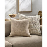 Surya Washed Texture WTE-003 18"H x 18"W Pillow Kit