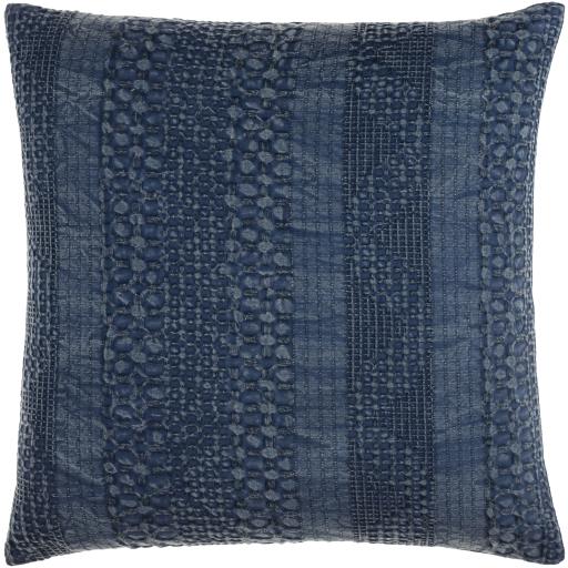 Surya Washed Waffle WWA-001 18"H x 18"W Pillow Kit