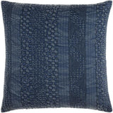 Surya Washed Waffle WWA-001 18"H x 18"W Pillow Kit