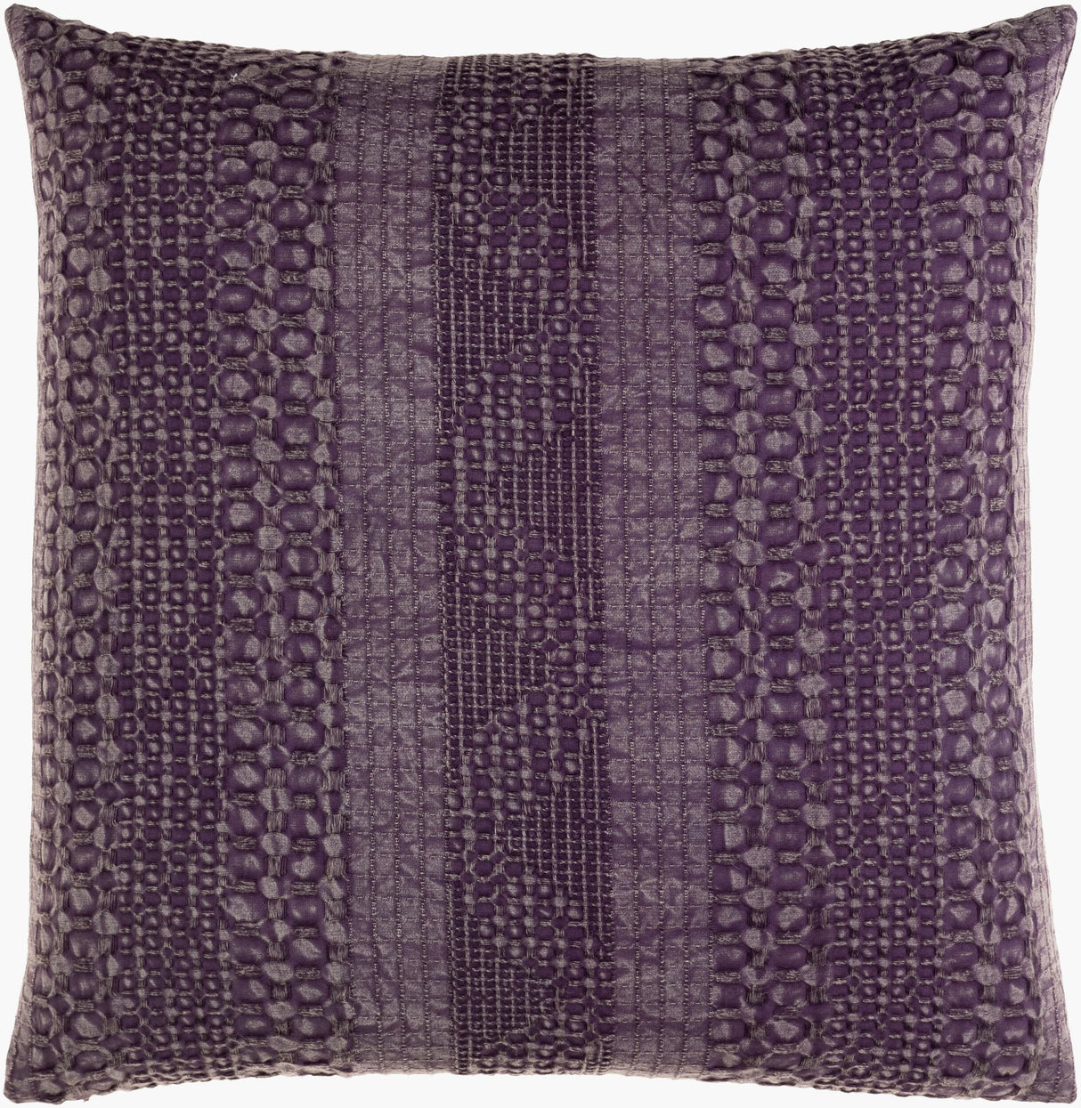 Livabliss Washed Waffle WWA-003 18"L x 18"W Pillow