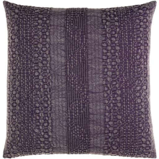 Surya Washed Waffle WWA-003 20"H x 20"W Pillow Kit