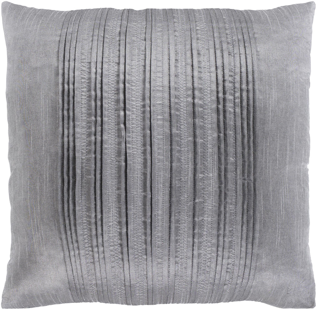 Surya Yasmine YSM-004 Gray 18"H x 18"W Pillow Kit