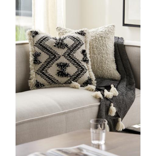 Surya Zelah ZLA-001 20"H x 20"W Pillow Kit