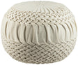 Surya Alana AAPF-001 14"H x 18"W x 18"D Pouf