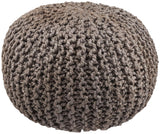 Surya Bermuda BRPF-002 14"H x 20"W x 20"D Pouf