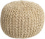 Surya Bermuda BRPF-004 14"H x 20"W x 20"D Pouf