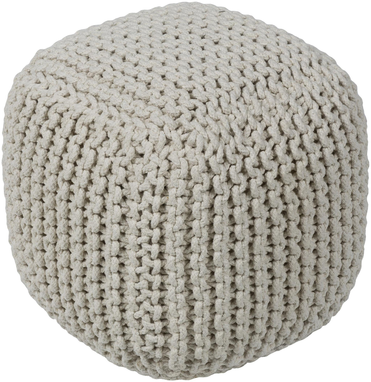 Surya Braga BGPF-001 16"H x 16"W x 16"D Pouf