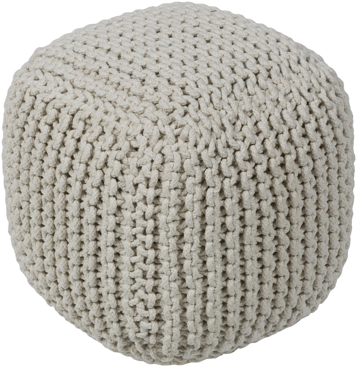 Surya Braga BGPF-001 16"H x 16"W x 16"D Pouf