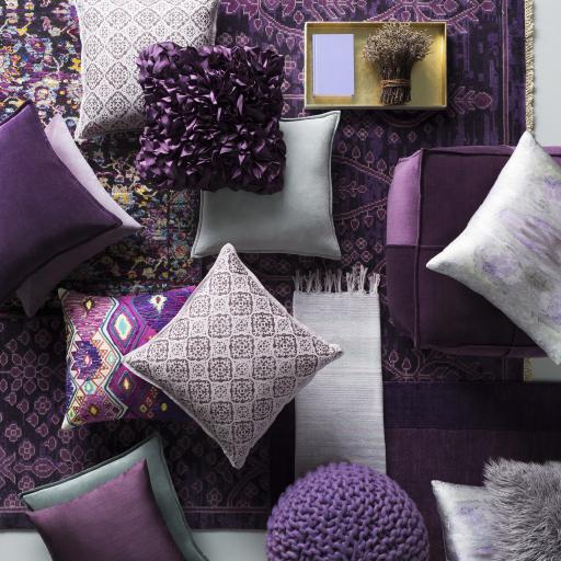 Surya Cotton Velvet CVPF-006 Pouf