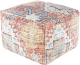 Surya Devonshire DSPF-002 14"H x 20"W x 20"D Pouf