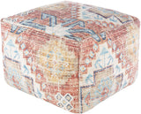 Surya Devonshire DSPF-002 14"H x 20"W x 20"D Pouf