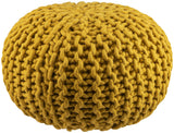 Surya Fargo FGPF-006 14"H x 20"W x 20"D Pouf