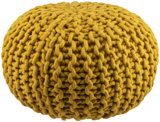 Surya Fargo FGPF-006 14"H x 20"W x 20"D Pouf