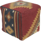 Surya Frontier POUF-16 18"H x 18"W x 18"D Pouf