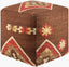Livabliss Frontier POUF-19 18"H x 18"W x 18"D Pouf