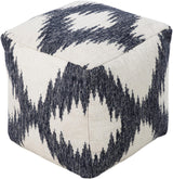 Surya Frontier POUF-236 18"H x 18"W x 18"D Pouf