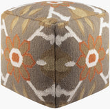 Livabliss Frontier POUF-33 18"H x 18"W x 18"D Pouf
