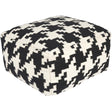Surya Frontier POUF-173 18"H x 18"W x 18"D Pouf