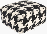 Livabliss Frontier POUF-173 18"H x 18"W x 18"D Pouf